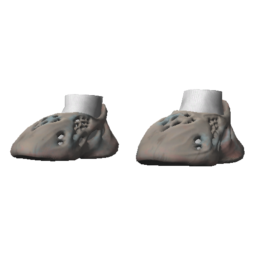 Бежевые кроссовки Abibas Yeez Foam