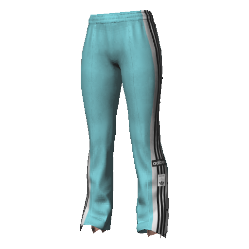 Голубые спортивные штаны Adibas