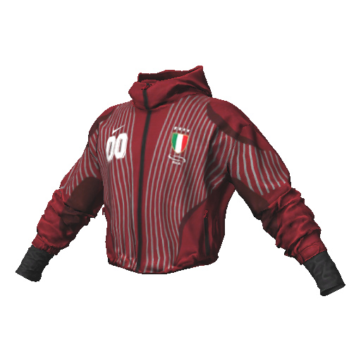 Красная спортивная куртка Nice Italia