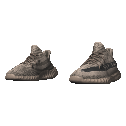 Бежевые кроссовки Adibas Ez Boost 350