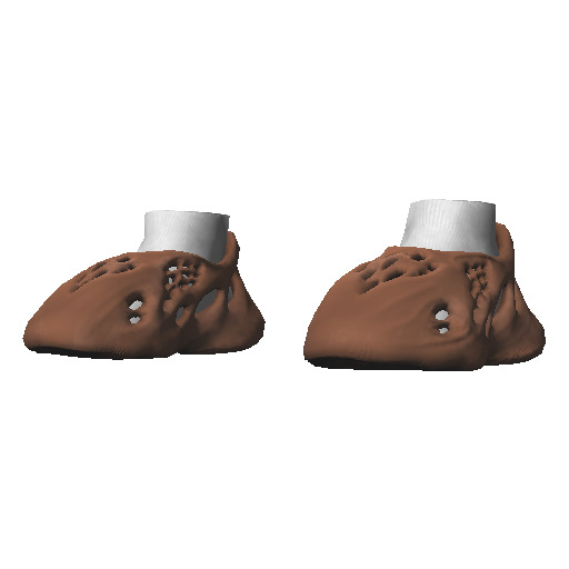 Оранжевые кроссовки Abibas Yeez Foam