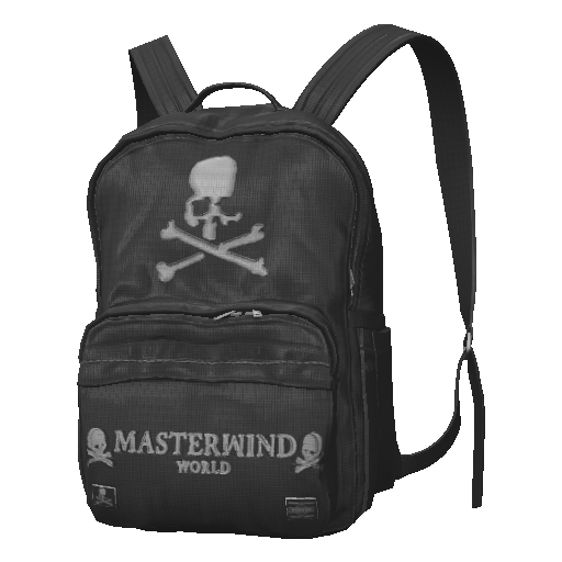 Черный рюкзак Mastermind