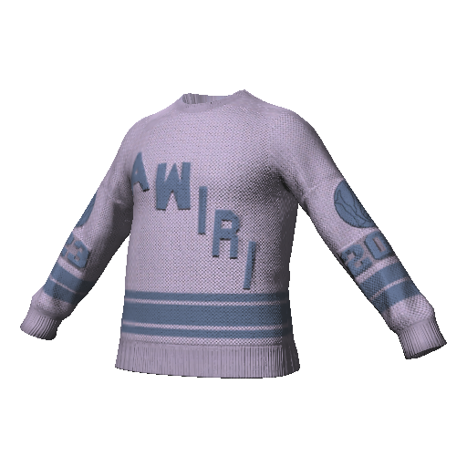 Фиолетовый свитер Awiri