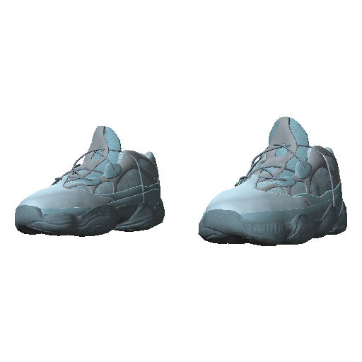 Голубые кроссовки Abibas 900 (Luminoforo)