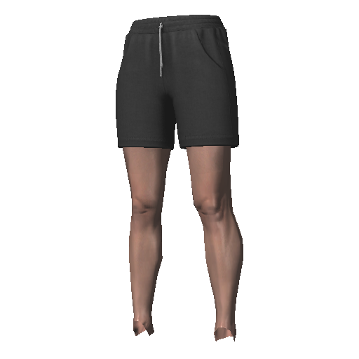 Черные спортивные шорты