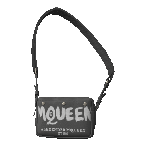 Черная сумка MQUEEN через плечо