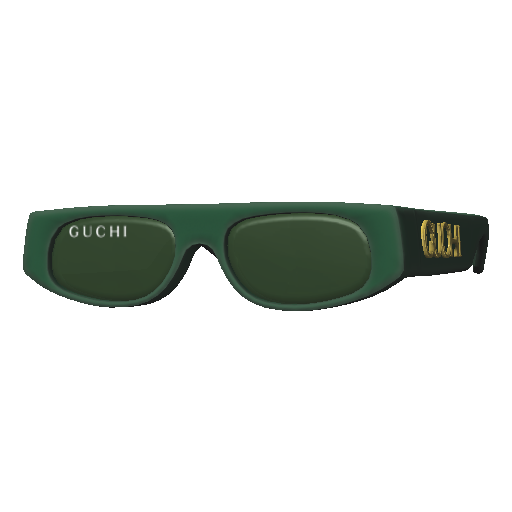 Зеленые очки Guchi