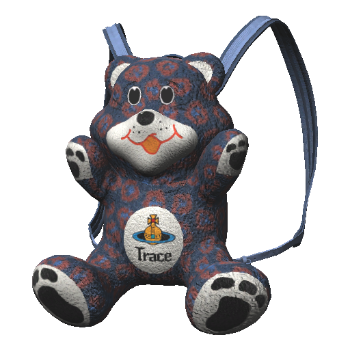 Рюкзак медведь Trace синий