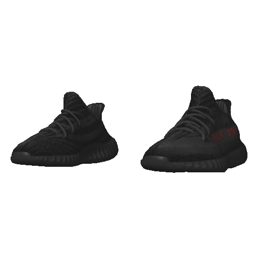 Черные кроссовки Adibas Ez Boost 350