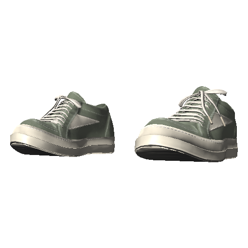 Зеленые кеды Rick Onens Low