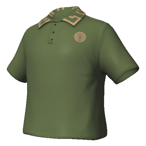 Зеленая поло Vespucci