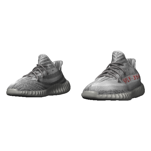 Белые кроссовки Adibas Ez Boost 350