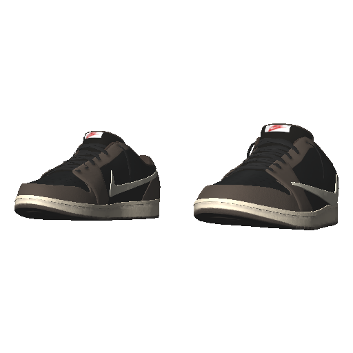 Коричневые кроссовки Nice Reverse Swoosh