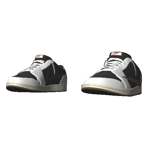 Белые кроссовки Nice Reverse Swoosh