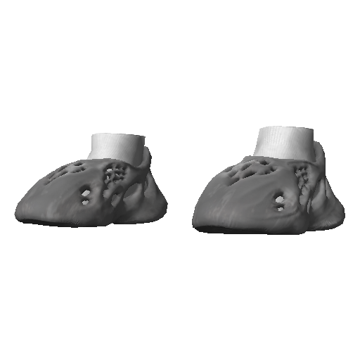 Серые кроссовки Abibas Yeez Foam